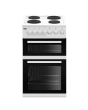 Beko EDP503W Slimline 50cm Electric Cooker with Double Oven
