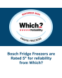 Bosch KGN392WEBG 60cm 70/30 Frost Free Fridge Freezer - White