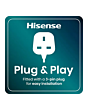 Hisense BI622ABPGUK Built-In Electric Steam Oven Jet Black