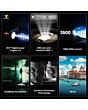 Hisense PX4TUKPRO Projector - Silver/Black
