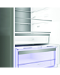 Hotpoint HPK26413XR6UKE 59.5cm 70/30 Fridge Freezer Black Steel
