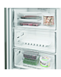 Hotpoint HPK26413XR6UKE 59.5cm 70/30 Fridge Freezer Black Steel