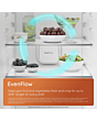 Hotpoint HPKF 5351 XP4UK American Fridge Freezer - Steel