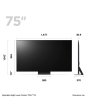 LG 75QNED816RE_AEK 75inch 4K Smart QNED TV