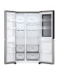 LG GSVV80PYLL 91.3cm 50/50 Frost Free American Fridge Freezer - Prime Silver