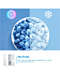 Midea MDRB424FGC01I 70/30 No Frost Fridge Freezer White
