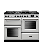 Rangemaster AURO110DF 110cm Dual Fuel Range Cooker White