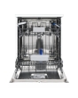 Sensis DWI0113FSDW Integrated Dishwasher with Sliding Hinges