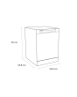 Sensis DWI0113FSDW Integrated Dishwasher with Sliding Hinges