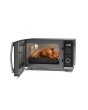 Sharp YC-QG204AU-B 20 Litres Flatbed Microwave Oven with Grill - Black