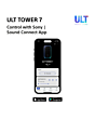 Sony SRSULT700.CEL Wireless ULT Tower Party Speaker Black