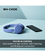 Sony WHCH530G.CE7 Wireless Over-Ear Headphones Mint Green