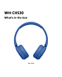 Sony WHCH530L.CE7 Wireless Over-Ear Headphones Blue