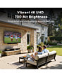 Sylvox OT75B1K4GC 75inch Partial Sun Outdoor TV