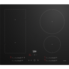 Beko HIIP64530UFT 59cm Electric Hob - Black