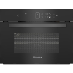Blomberg ROKW8370B 59.4cm Built In Compact Microwave Oven - Black