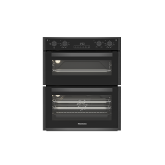 Blomberg ROTN9202DX 59.4cm Built In Electric Double Oven - Dark Steel
