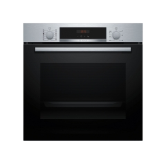 Bosch HQA574BS3B 59.4cm Built In Electric Single Oven - Stainless Steel