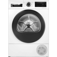 Bosch, Series 6 WQG24502GB 9kg Heat Pump Tumble Dryer - White