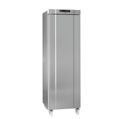 Gram K420RGC25W Compact Commercial Upright Fridge in Stainless Steel