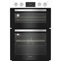 Hotpoint DIH10DW 89cm Built In Electric Double Oven - White