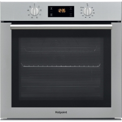 Hotpoint SAEU4 544 TCIX SAEU4544TCIX 59.5cm Built In Electric Single Oven - Inox