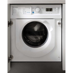 Indesit BIWDIL75125UKN 7kg/5kg 1200 Spin Integrated Washer Dryer in White