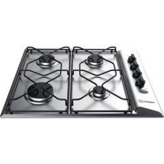 Indesit PAA642IXI Aria PAA642IXI 58cm Gas Hob - Silver