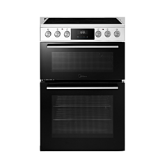 Midea MFO24EME4R118-WH 60cm Double Oven Cooker White