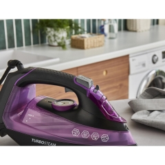 Morphy Richards 303140 Turbosteam 2800W Steam Iron - Purple