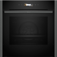 Neff B54CR31G0B 59.6cm Built In Electric Double Oven - Graphite Grey