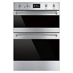 Smeg DOSF6390X Built In Electric Double Oven Stainless Steel