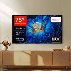 TCL 75C6KS-UK 75" 4K Ultra HD QD-Mini LED TV