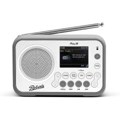 Roberts PLAY20W FM/DAB/DAB+ Radio with Bluetooth in White
