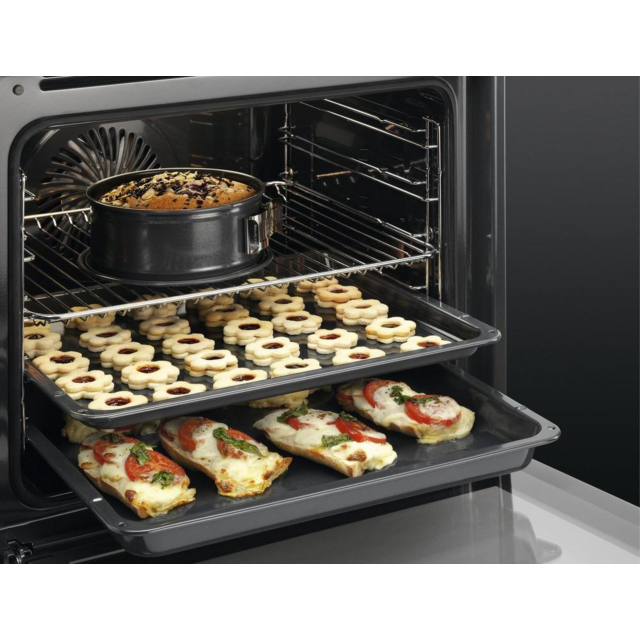 Aeg BCX23101EM 59.4cm Built In Electric Single Oven - Stainless
