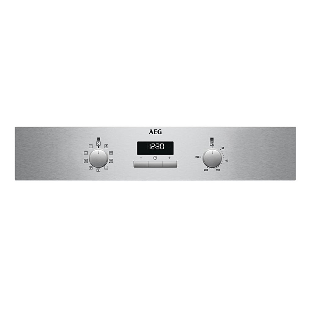 Aeg BCX23101EM 59.4cm Built In Electric Single Oven - Stainless