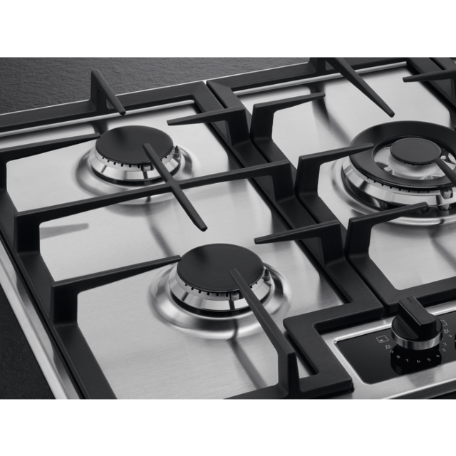 AEG HGB75420YM 75cm Gas Hob - Stainless Steel