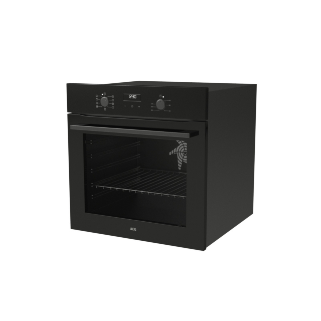 Aeg OU5AB20XK 59.6cm Built In Electric Single Oven - Black