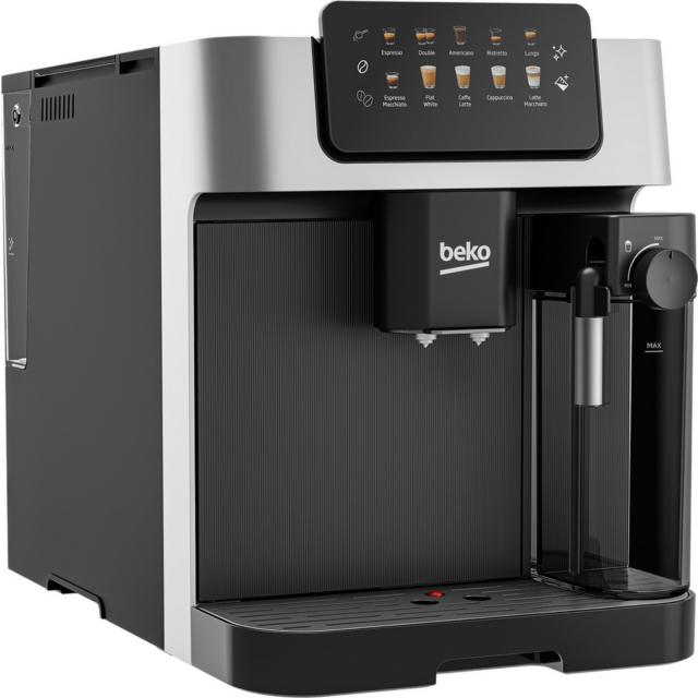 Beko CEG7304X Bean to Cup Fully Automatic Espresso Machine with Integrated Milk Jug - Silver