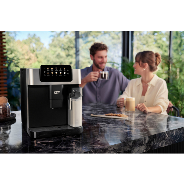 Beko CEG7304X Bean to Cup Fully Automatic Espresso Machine with Integrated Milk Jug - Silver
