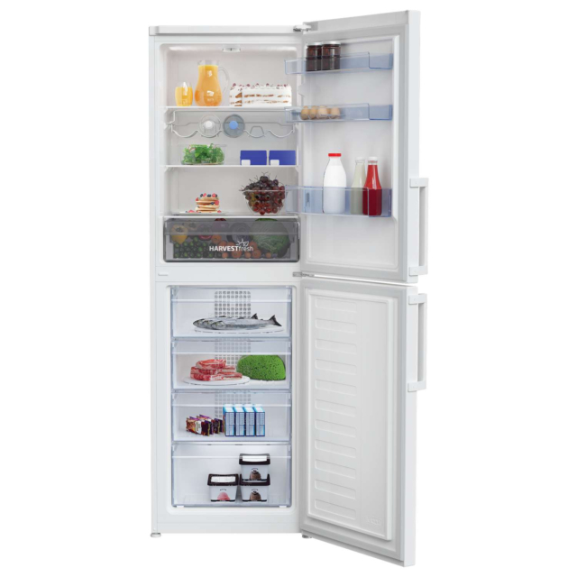 Beko CFP3691VW 60cm Frost Free HarvestFresh Fridge Freezer in White