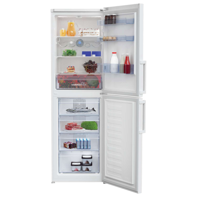 Beko CFP3691VW 60cm Frost Free HarvestFresh Fridge Freezer in White