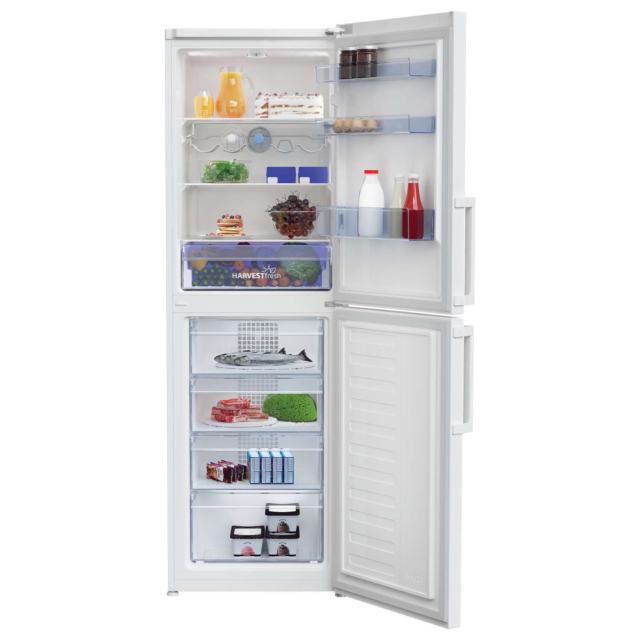 Beko CFP3691VW 60cm Frost Free HarvestFresh Fridge Freezer in White