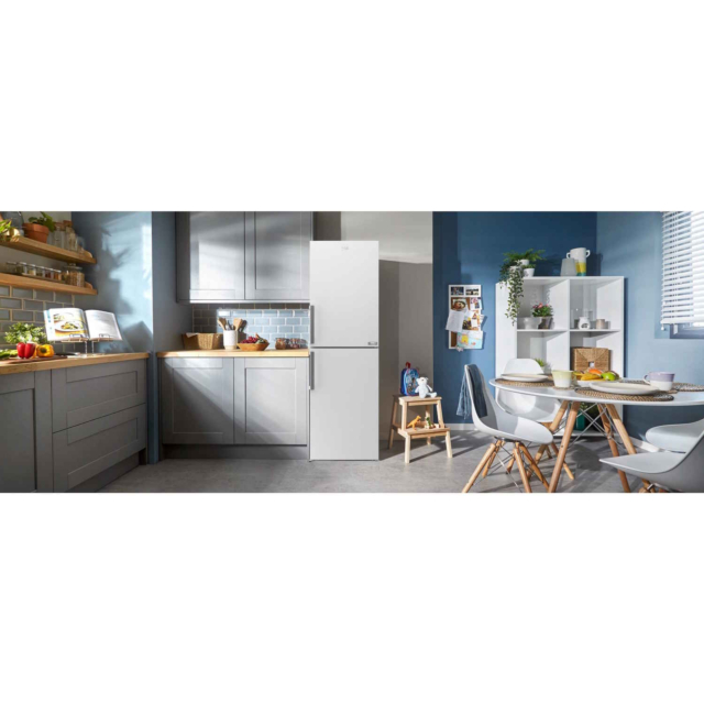 Beko CFP3691VW 60cm Frost Free HarvestFresh Fridge Freezer in White