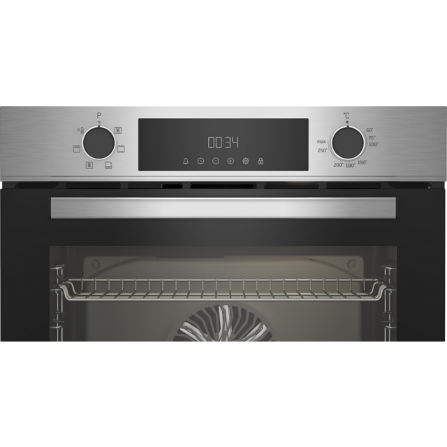Beko CIMY91X Aeroperfectâ Cimy91x 60Cm Built In Recyclednetâ® Single Multi- Function Oven - Stainles