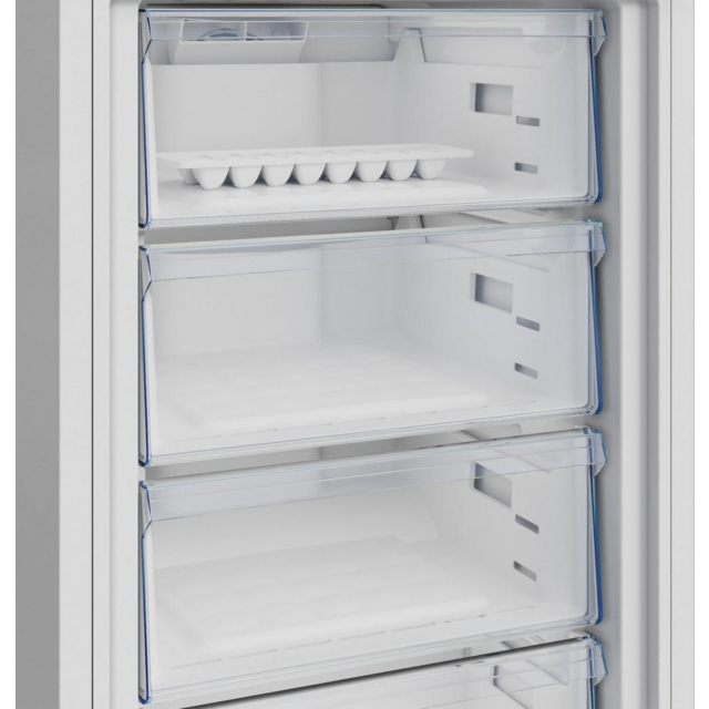 Beko CNG4692VW 59.7cm 50/50 Total No Frost Fridge Freezer - White