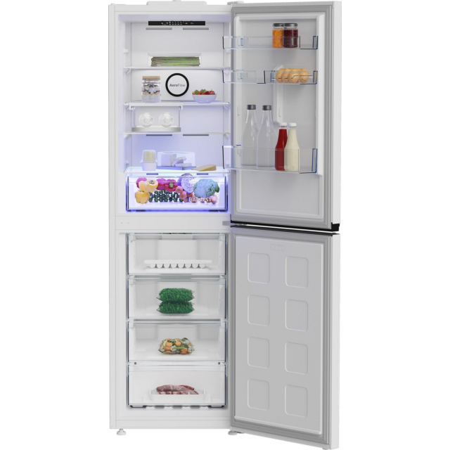 Beko CNG4692VW 59.7cm 50/50 Total No Frost Fridge Freezer - White