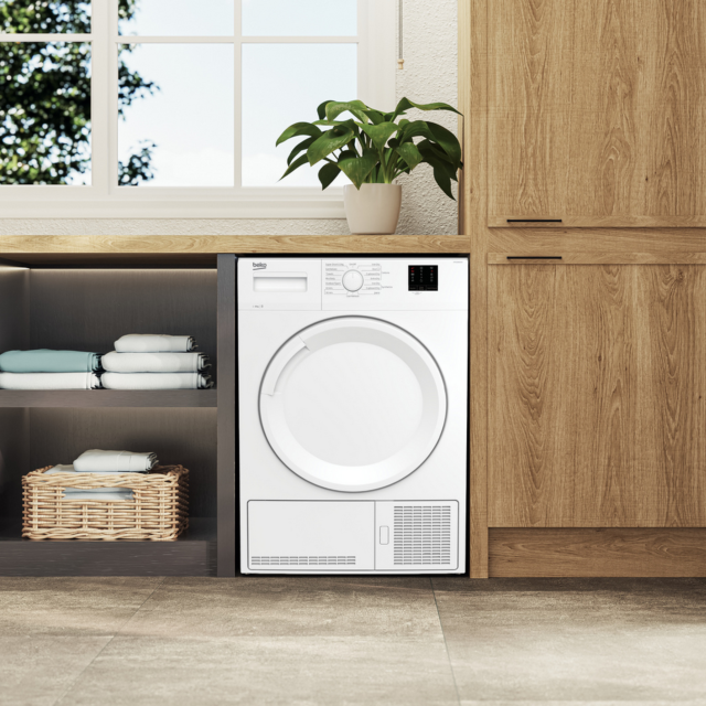 Beko DTKCE80021W 8kg Sensor Condenser Dryer White