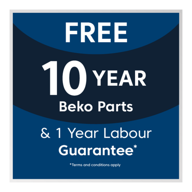 Beko EDVC503W Slimline 50cm Electric Cooker with Ceramic Hob + Double Oven