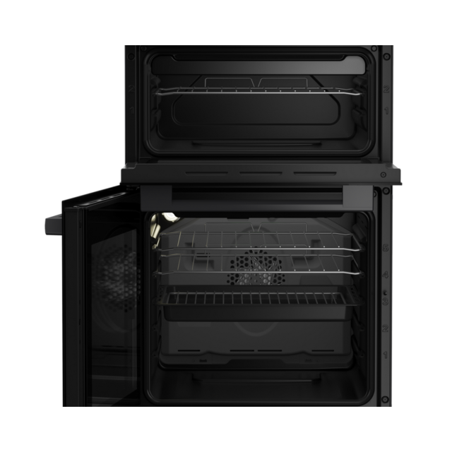 Blomberg HKS951N 50cm Double Oven Electric Cooker with Ceramic Hob - Anthracite
